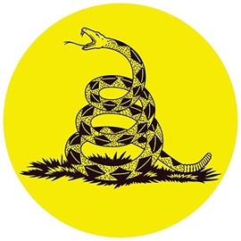 Don't Tread On Me NRA Gadsden Flag Constitution Sticker Bumper Decal