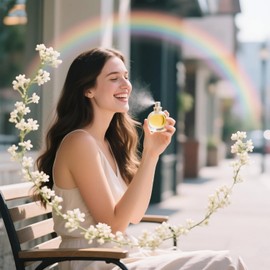 Eau de Parfum Spray for Women perfumery sweet scent and light flavor A True-to-Nature Fragrance of the Secret Garden 1.7 Ounce 50ml (Aglaia odorata)