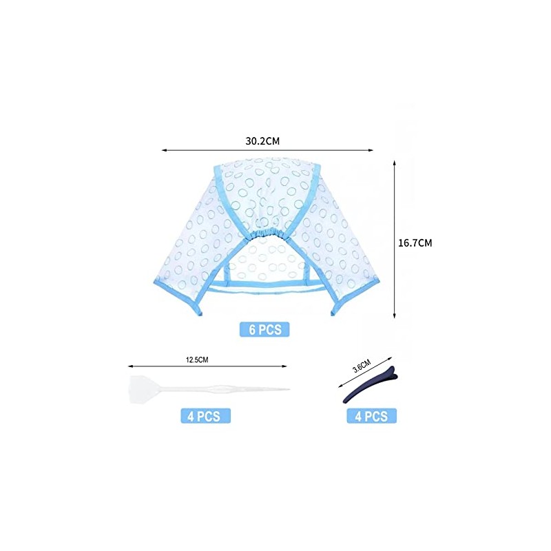 Hair Highlighting Kit Disposable Highlight Cap Coloring Dye Tool Set