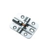 TopHomer 2 Pack Rounded Matte Black Door Hinges 2.36 *