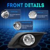 ENERBITIOUS Fog Lights Lamps Replacement for 2014-2016 Mazda 3 Fog