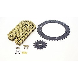 2004-2006 fits Yamaha YFS200 200 Blaster Gold O-Ring Chain & Black Sprocket 12/41 92