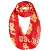FOCO Usc 2016 Team Logo Infinity Scarf
