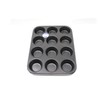 Lets Cook Cookware 12 Hole Muffin Cupcake Tin, British Made