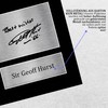 HWC Trading A4 Geoff Hurst England Gifts Printed Autograph For