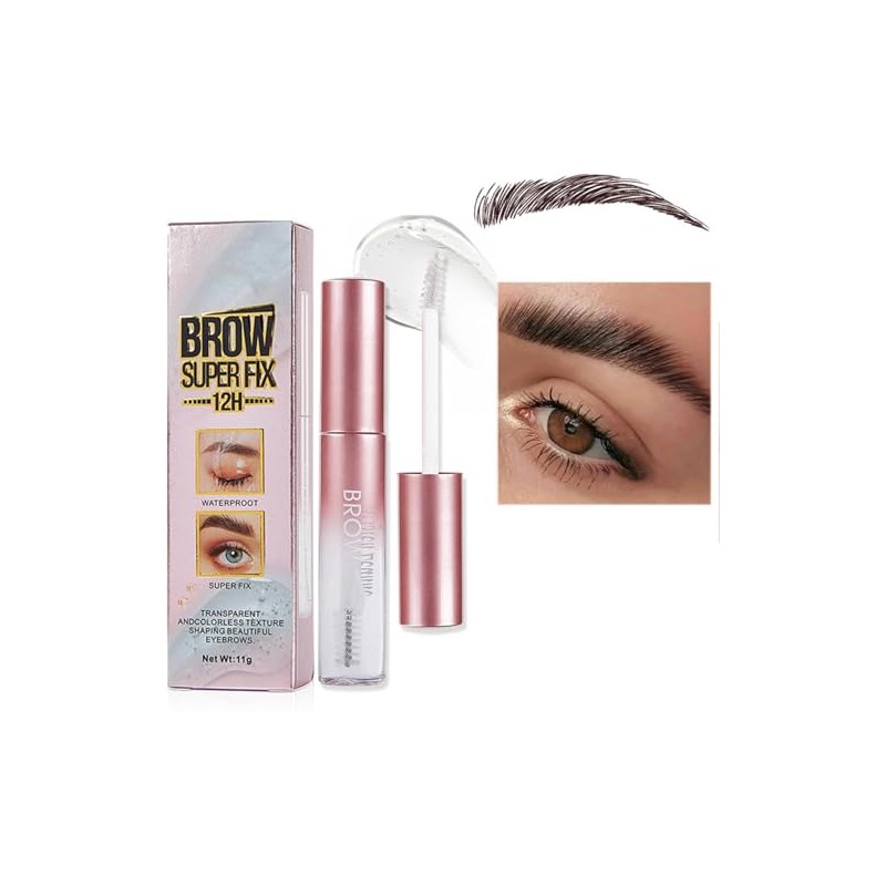 Gel Para Cejas, Fijador de Cejas De Secado Rápido Y