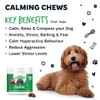 BUGALUGS BUGALUGS Calming Treats for Dogs - Helps Stress, Fear,