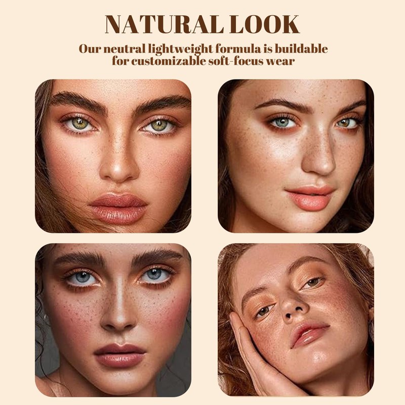 Felt Tip Freckle Stamp – Effortless, Natural-Looking Freckle Tint. Quick-Drying,