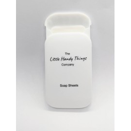 Little Handy Things Co. Disposable soap sheets, compact & simple use, foaming hand wash for all outdoor pursuits including camping, fishing as well as business trips or just simple family days out.