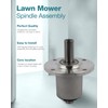 SCITOO Mower Spindle Spindle Assembly Replacement for Bobcat 2186207 Zero