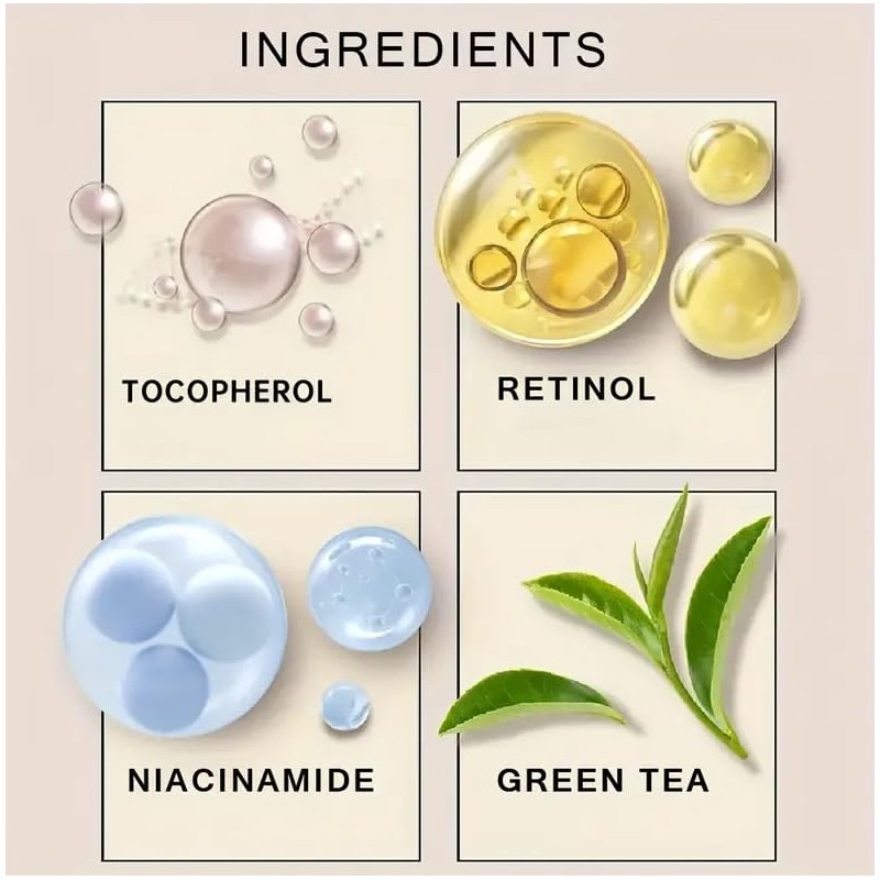 Retinol Cream Day & Night Moisturising Cream for Firming Skin
