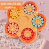 Magic Bean Rotating Cube, Hand Spinner Puzzle Toy, Relief Sensory