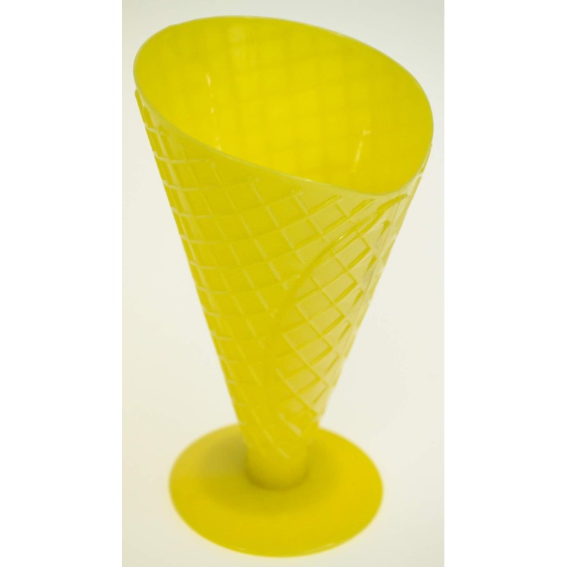 Ice Cream Sundae Dish Pack of 4 Cone Shaped Dessert