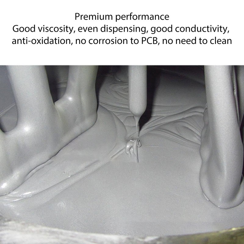 Silver Solder Paste Flux,Lead- Solder Paste Dispenser - No-clean 138/183/217°C