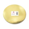 Golden Plate 20 cm Shiny Gold Pack of 8