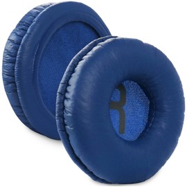 Tune 600BTNC Replacement Round Ear Pads 70mm Compatible with JBL T500BT T450BT, Tune 500BT 600BTNC On-Ear / Sony MDR-V150 V200 V250 V300 V400 ZX300 Headphones - Blue