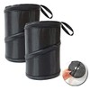 LALOCAPEYO Car Trash Can, Portable Garbage Bin, Collapsible Pop-up Water