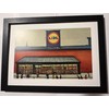 Lowry-Style Framed Print. Beautiful Black Ash Frame (Lowry, LS Lidl)