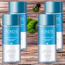 Ponds Eye Area Cleanser Eye Makeup Eraser Eye Makeup Eraser Clear Face Spa Lip & Eye Makeup Remover 4pcs 120ml / 폰즈 눈가 전용 클렌저 눈 화장 지우개 눈 화장 지우기 클리어 훼이스 스파립앤아이 메이크업 리무버 4개 120ml