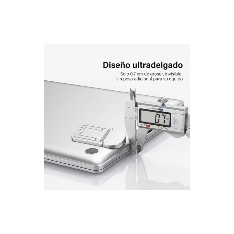 Soporte para Laptop 2 PCS Invisible y Plegable, Base para