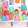 Silkfly 42 Pack Drawstring Backpack Bulk String Bag Drawstring Bags