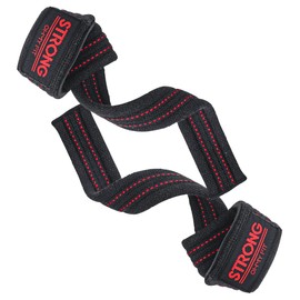 OHMY FIT - Correas acolchadas de algodón de 24 pulgadas, versátiles correas de levantamiento de pesas para levantamiento de pesas, levantamiento de muerte y entrenamiento de fuerza, correas duraderas de levantamiento de muñeca para hombres y mujeres, cor