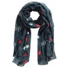 Ulla Popken Ladies Large Sizes Plus Size Plus Size Scarf