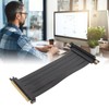 PCIE 4.0 X16 Riser Cable High Speed Flexible Extender Card