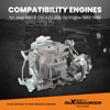 maXpeedingrods 2-Barrel Carburetor for Jeep BBD 6 CYL 4.2L 258CU