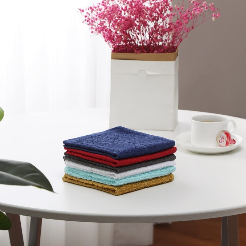 Glynniss - Paños de cocina altamente absorbentes, 100% algodón, paños