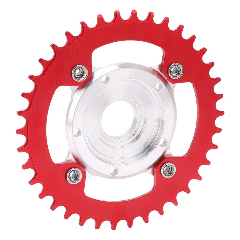 38T 104 BCD Electric Bike Chainring and Adapter Aluminum Alloy