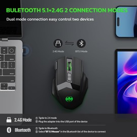 JMNGSHU Wireless Gaming Mouse