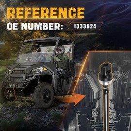 ATVMaster Rear Propeller Drive Shaft Prop Fit for Polaris Ranger XP 1000 2019 | Fit for Polaris Ranger Crew XP 1000 2019, OE 1333924