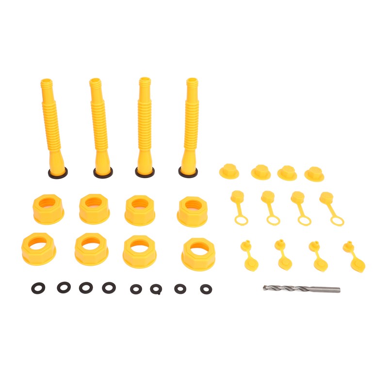 Gas Can Spout Replacement Kit 8mm Drill Bit Anti Overflow