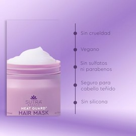 SUTRA BEAUTY - Mascarilla Para El Cabello, Crema Reparadora De Pelo Para Dar Suavidad Y Brillo Al Cabello, Tratamiento Para El Pelo Con Formula...    