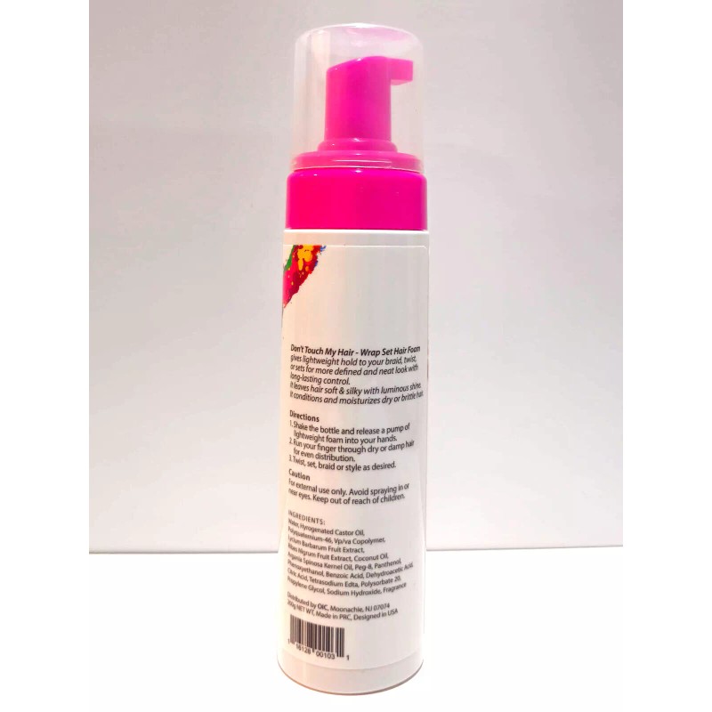 Don't Touch My Hair - Wrap Set Hair Foam Mousse