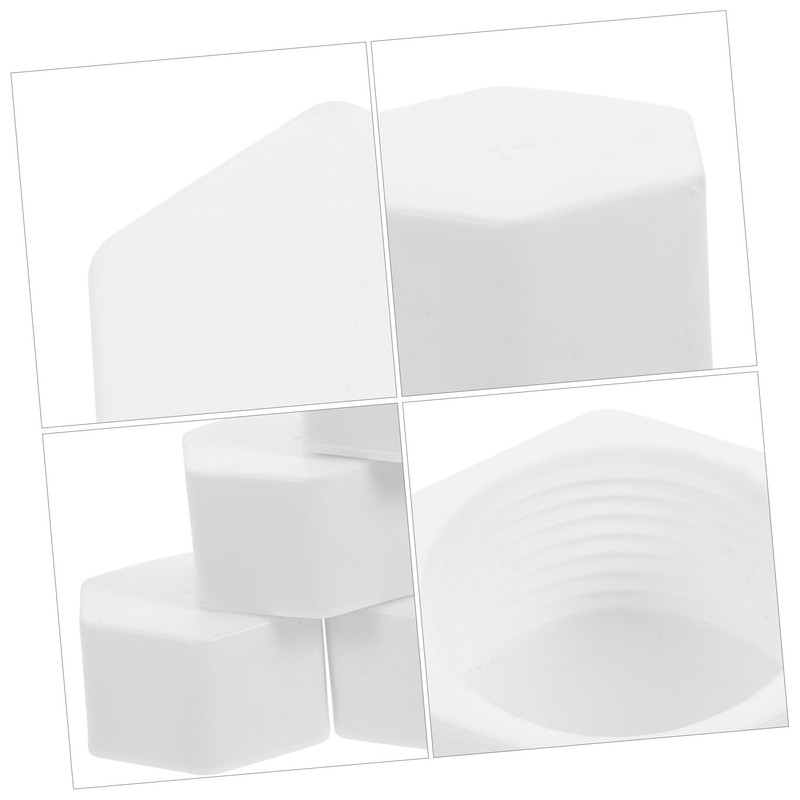 Kisangel Coupling Adapter 20pcs Plastic Plug for Hexagonal Holes Sprinkler