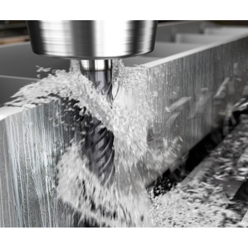 3X pecs 6mm HSS CNC Straight End Mill 4 Flute