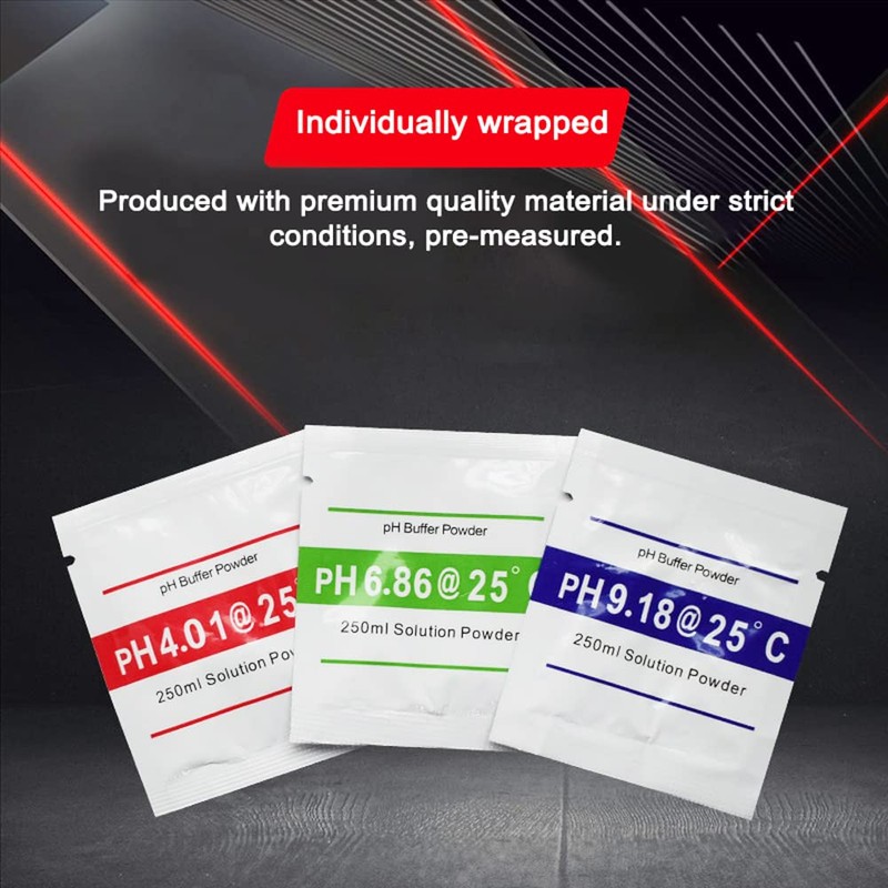 PH Meter Calibration Point 3 Type PH Buffer Powder Set