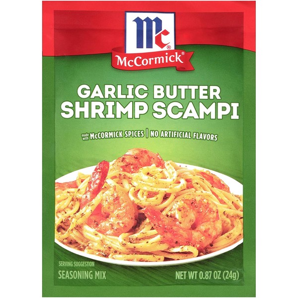 McCormick Garlic Butter Shrimp Scampi, 0.87 oz (Case of 12)