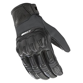 Joe Rocket 1848-2304 Men's Phoenix 5.1 Hybrid Motorcycle Glove (Grey/Black, Large)