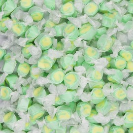 Gourmet Soft and chewy Salt Water Taffy Candies - Individually Wrapped - Bulk bags (Key Lime, 2 Pound (Pack of 1))