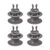Walmine Dishwasher Upper Roller Wheels 4581DD3002A Replacement for Kenmore, Replace
