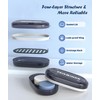 Doter Leakproof Travel Soap Dish with Lid - Draining Soap