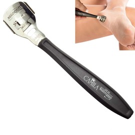 Camila Solingen CS22 Callus Remover for Feet and Hand, Dry Feet Treatment and Wart Removal, Razor Blade Scraper Foot Exfoliator, Pedicure Tools for Healthy Foot Care, Pedi Corn and Dead Skin Remover