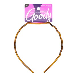 GOODY Goody Ouchless Headband For All Hair Types - Zigzag Tooth - Comfort Fit for All-Day Wear - Beautiful Design for Instant Style - Pain-Free Hair Accessories for Women, Men, Boys & Girls