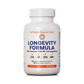 Dr Clark Store Longevity Formula - 60 Tablets, Dietary Supplement with Magnesium, Taurine, Ashwagandha, Resveratrol, and Boron for Energy, Immune Support, and Overall Well-Being