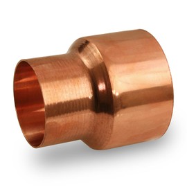 Supply Giant DDSD3000 Reducing Copper Coupling With Sweat Sockets And With Rolled Tube Stop, 3 X 1-1/2 Inch