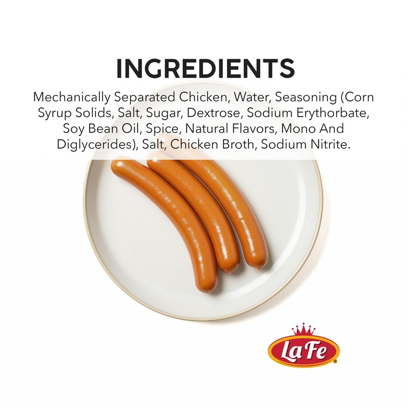 La Fe Chicken Vienna Sausage in Chicken Broth 5oz