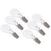 6Pcs Tablecloth Weights Marble Stainless Steel Small Size Waterproof Rustproof